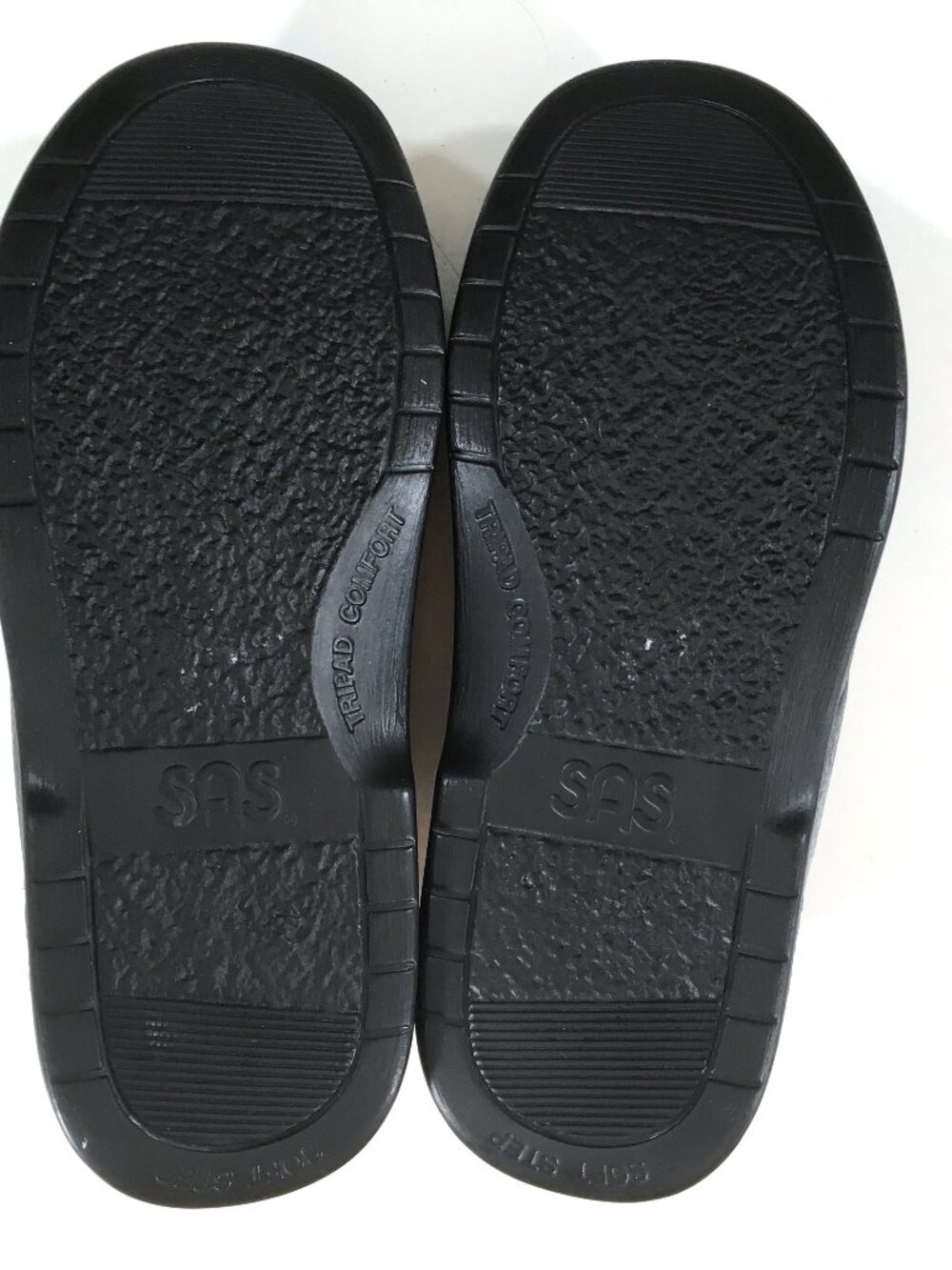 SAS Side Gore Slip On Shoes Mens Size 11 WW Wide Black Leather - Picture 7 of 9